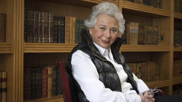 Olga sanchez cordero en la ciudad de mexico