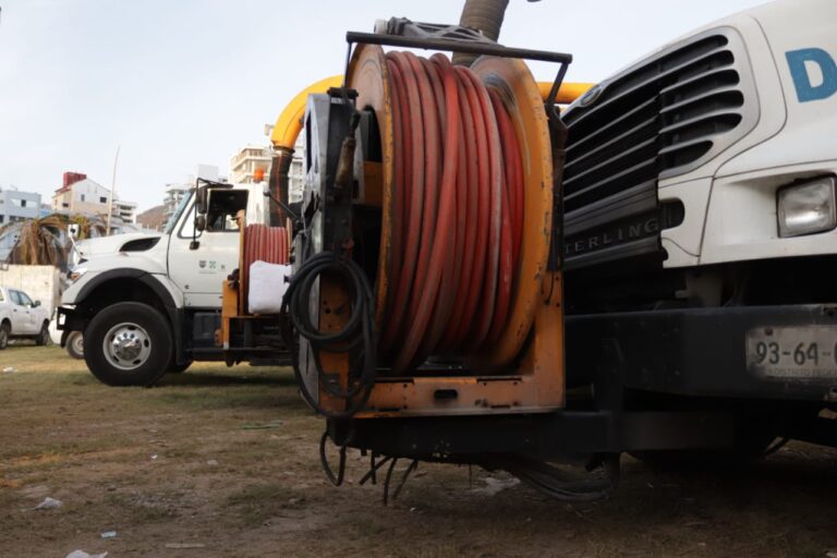 El SACMEX se solidarizó con el pueblo guerrerense, luego de que este fuera afectado por el paso de “Otis”