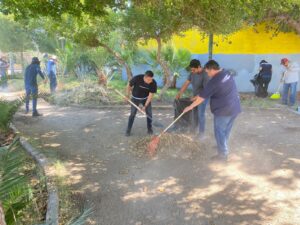 colaboradores de Seguritech  han participado de manera activa con la limpieza