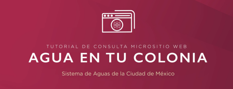 El SACMEX subrayó que “Agua en tu Colonia” brinda una serie de consejos prácticos