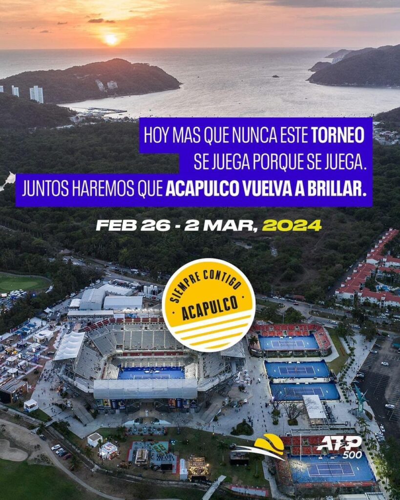 Aseguran la continuidad de eventos en Acapulco para 2024