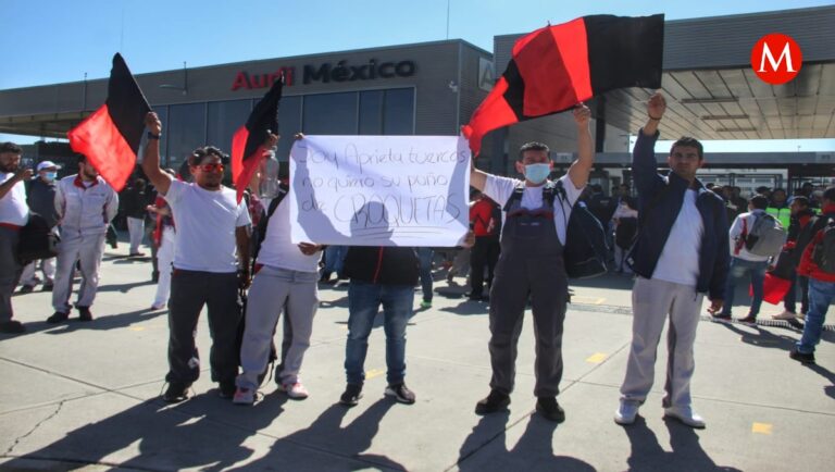 Gobierno busca mediar en la huelga de Audi México