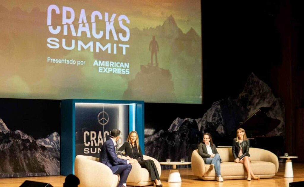 Empresarios compartieron experiencias en el Cracks Summit 2024
