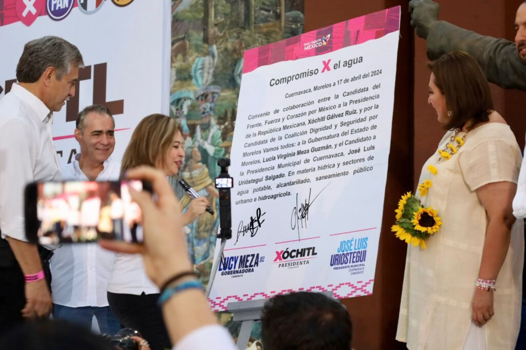 Paula Trade Hidalgo prevé eficiencia hídrica para Cuernavaca en años próximos