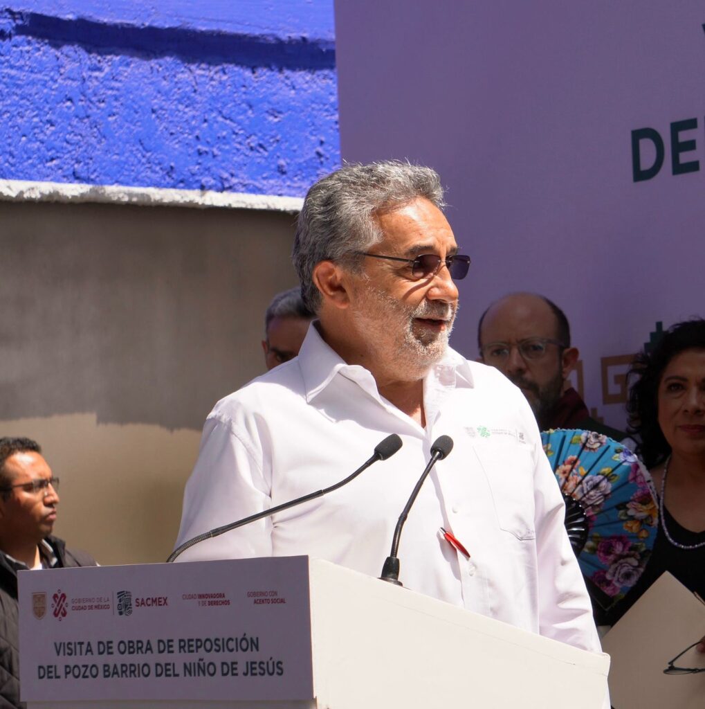 SACMEX abre pozo en Coyoacán para 17 mil habitantes