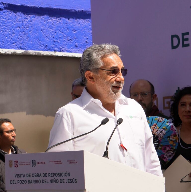 SACMEX abre pozo en Coyoacán para 17 mil habitantes