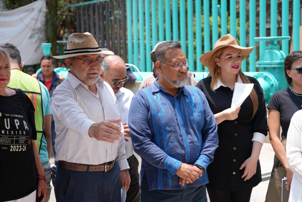 Benito Juárez recibe 70 lps de agua: SACMEX