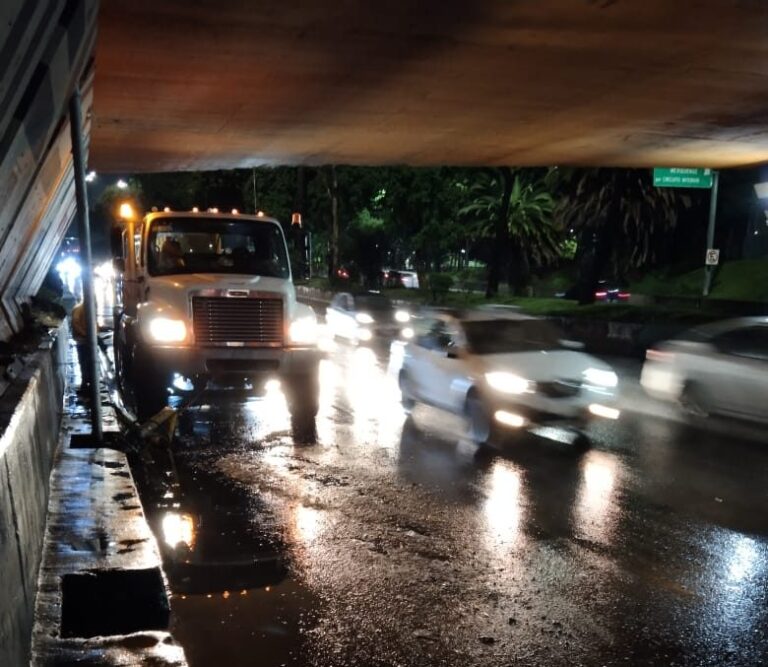 SACMEX atiende anegaciones en CDMX por Operativo Lluvias 2024