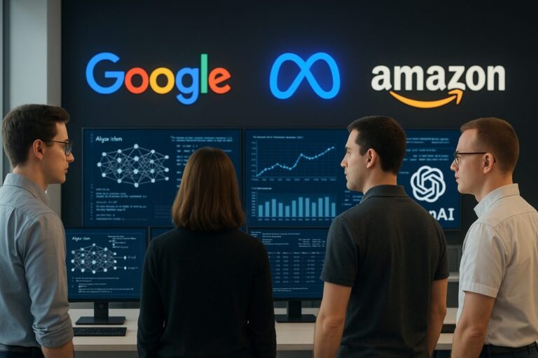 Competencia global por talento en inteligencia artificial en grandes tecnológicas