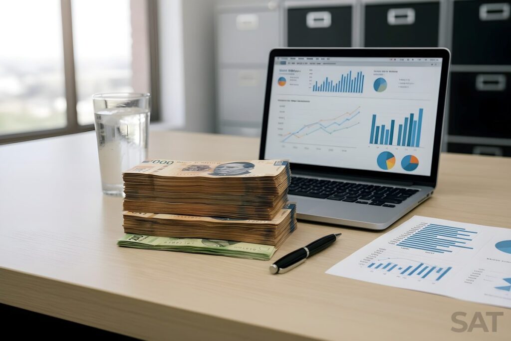 Límite de dinero en efectivo en México establecido por el SAT para operaciones seguras