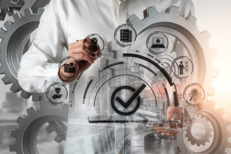 Representación visual de sistemas corporativos que impulsan la transformación en México con enfoque en coherencia e innovación