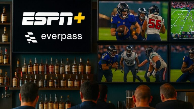 ESPN refuerza estrategia con EverPass transmitiendo NFL en bares y restaurantes de Estados Unidos