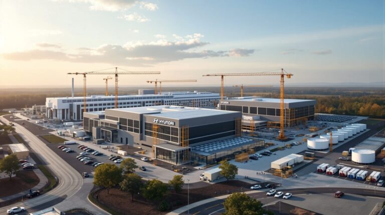 Hyundai retrasa planta de baterías en Georgia tras redada migratoria en agosto