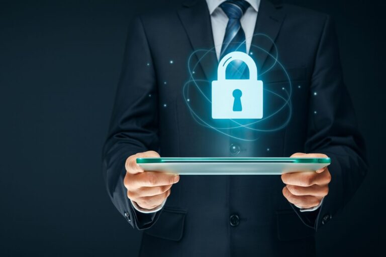 Representación de la ciberseguridad en empresas mexicanas enfrentando ciberataques