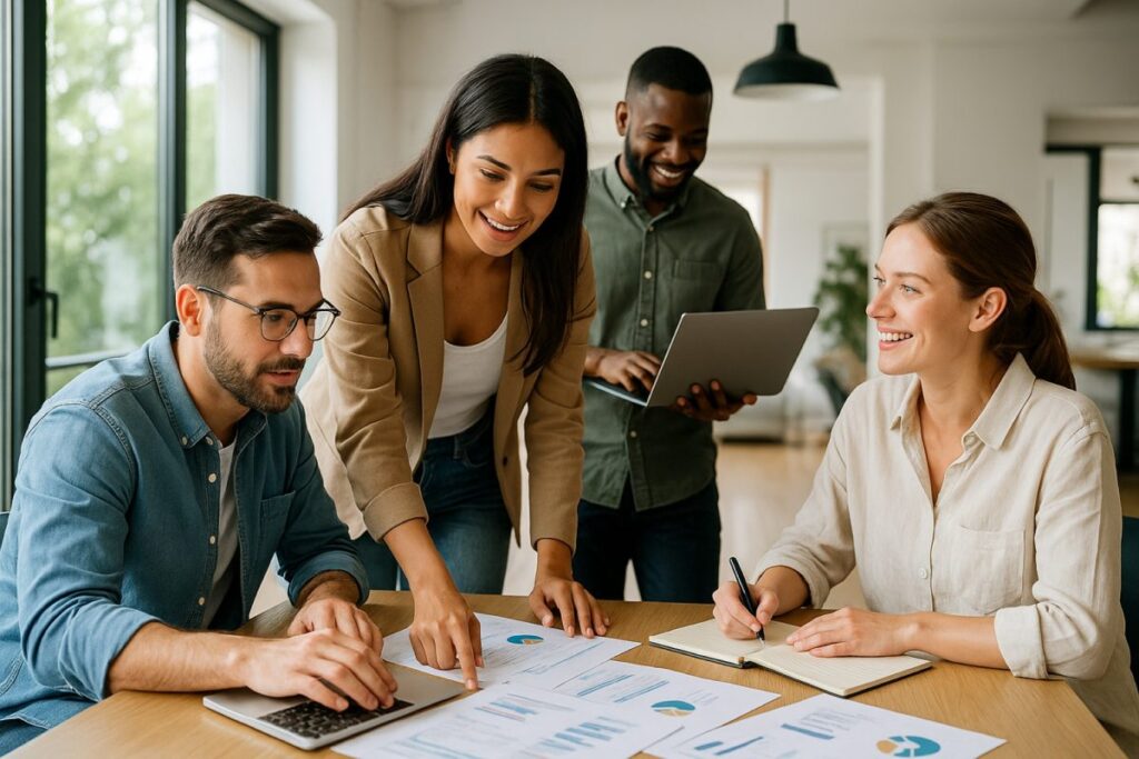 Retención de talento y compromiso laboral impulsados por desarrollo profesional y liderazgo interno