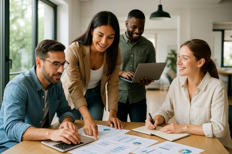 Retención de talento y compromiso laboral impulsados por desarrollo profesional y liderazgo interno