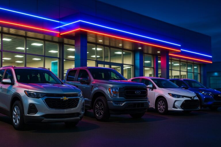 Ventas de autos en Estados Unidos crecieron con impulso de GM, Ford y Toyota