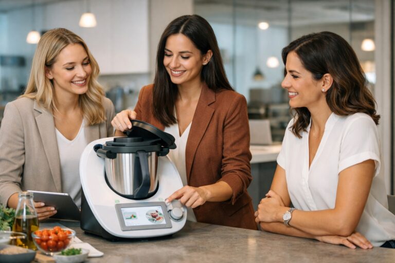 Emprendedoras argentinas impulsan ventas con robot de cocina y tecnología aplicada a hogares