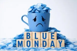 Oficina en México durante el Blue Monday con contraste entre desánimo y motivación empresarial