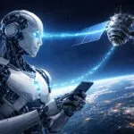 Robot humanoide chino operando vía satélite sin red terrestre, avance en innovación móvil y espacial