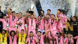 Estadio del Inter Miami durante partido oficial mientras el club lidera la MLS en valoración financiera