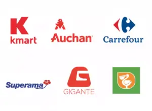 Fachadas antiguas de supermercados que ya no existen en México, reflejando la transformación del comercio minorista