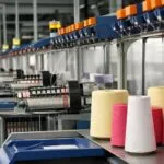 Fábrica de la industria textil argentina con baja demanda y líneas de producción semivacías en marzo de 2026