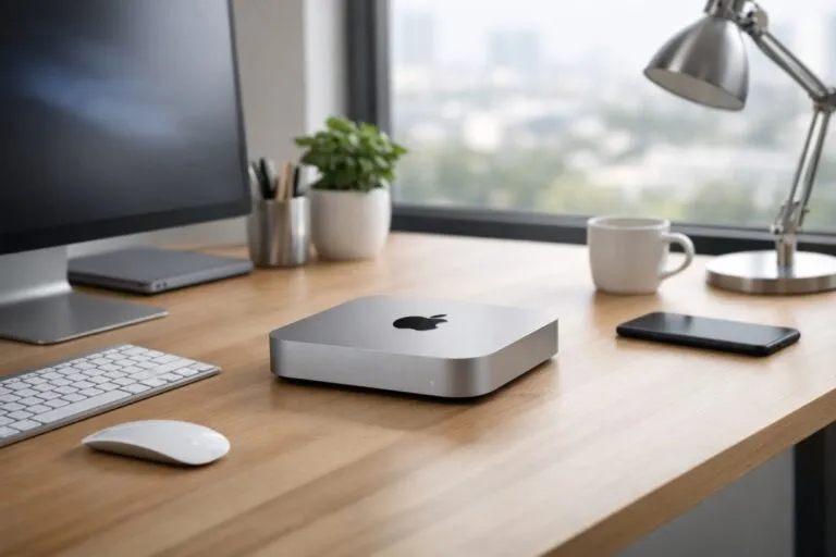 Mac barato Apple con alto rendimiento y eficiencia en espacio de trabajo moderno en México