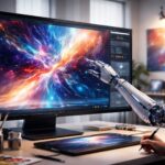 Inteligencia artificial en el arte impulsa creatividad y negocio con obras digitales generadas por algoritmos