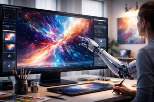 Inteligencia artificial en el arte impulsa creatividad y negocio con obras digitales generadas por algoritmos