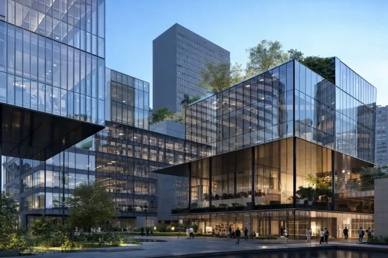 Innovación inmobiliaria Buenos Aires con oficinas modernas y desarrollo corporativo en Argentina