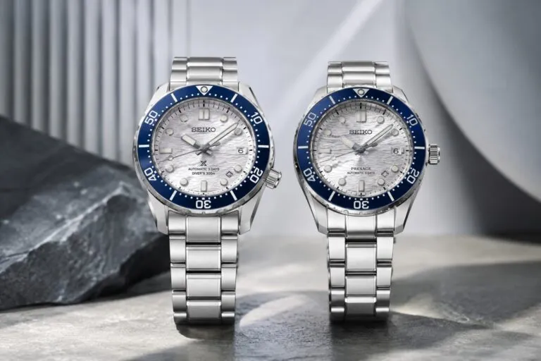 Relojes Seiko edición limitada inspirados en Seiko Blue para celebrar 145 años de innovación japonesa.