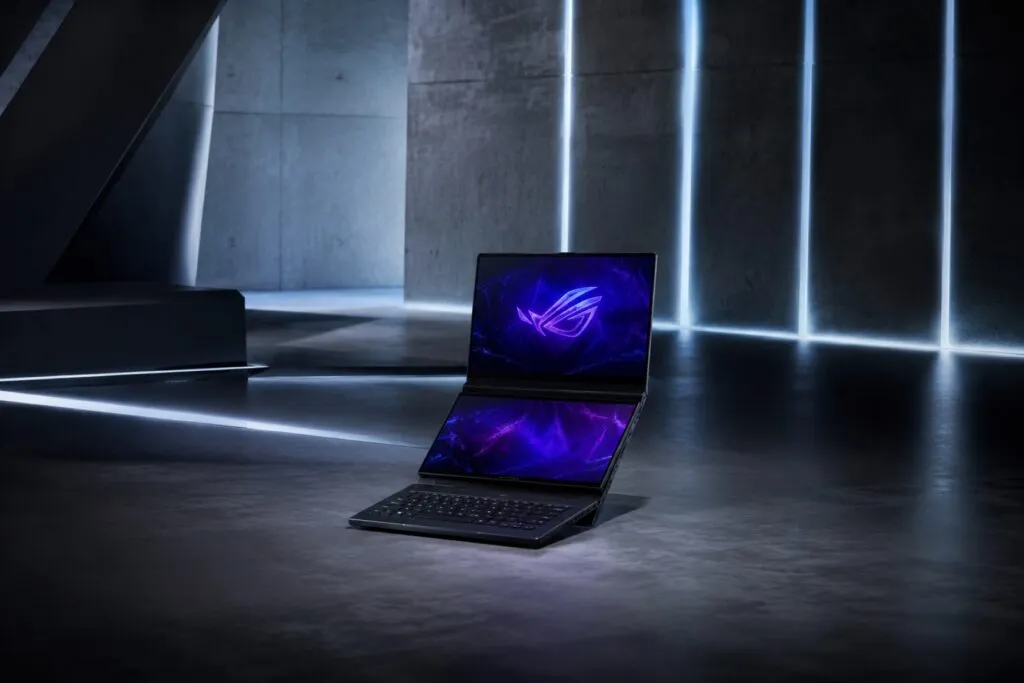 ASUS ROG Zephyrus Duo con doble pantalla OLED 3K y alto rendimiento para creadores y profesionales