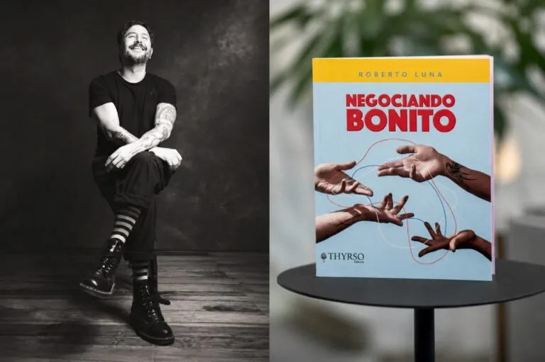 Roberto Luna presenta Negociando Bonito, un libro sobre liderazgo con empatía y negociación empresarial en México.