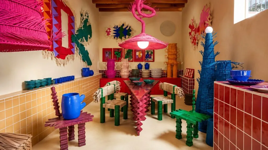Diseño artesanal en colaboración entre Mestiz y Hermès México que impulsa innovación creativa y talento local.