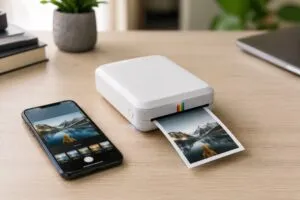 Impresora Polaroid permite imprimir fotos desde el celular mediante Bluetooth con formato portátil de alta calidad