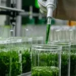 Microalgas para proteger la piel mediante ingredientes sostenibles para mejorar la fotoprotección solar.