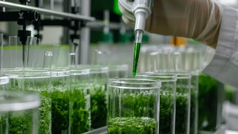 Microalgas para proteger la piel mediante ingredientes sostenibles para mejorar la fotoprotección solar.