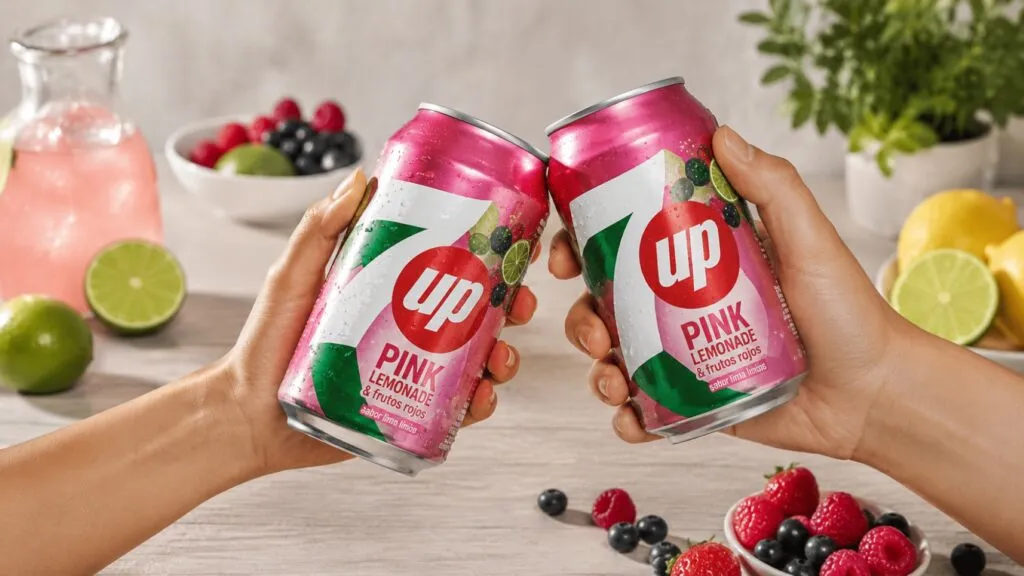 7UP Pink Lemonade llega a México como parte de la estrategia de PepsiCo