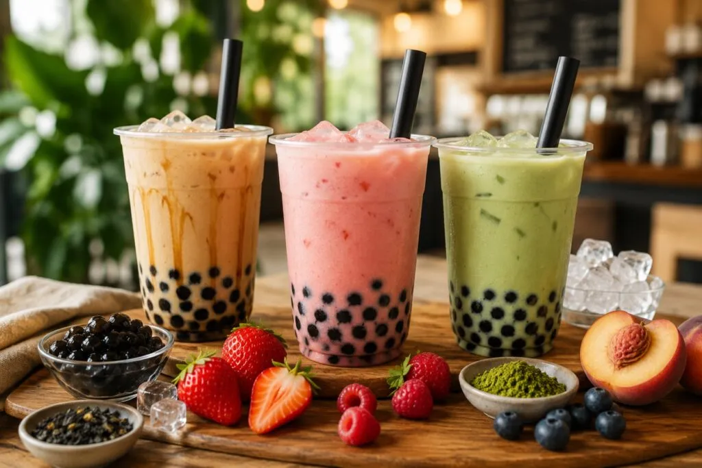 Bubble tea con té, frutas y tapioca impulsa una tendencia mundial de bebidas