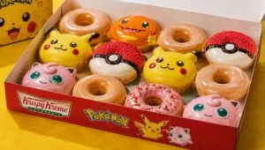 Krispy Kreme y Pokémon presentan donas temáticas y productos coleccionables en México