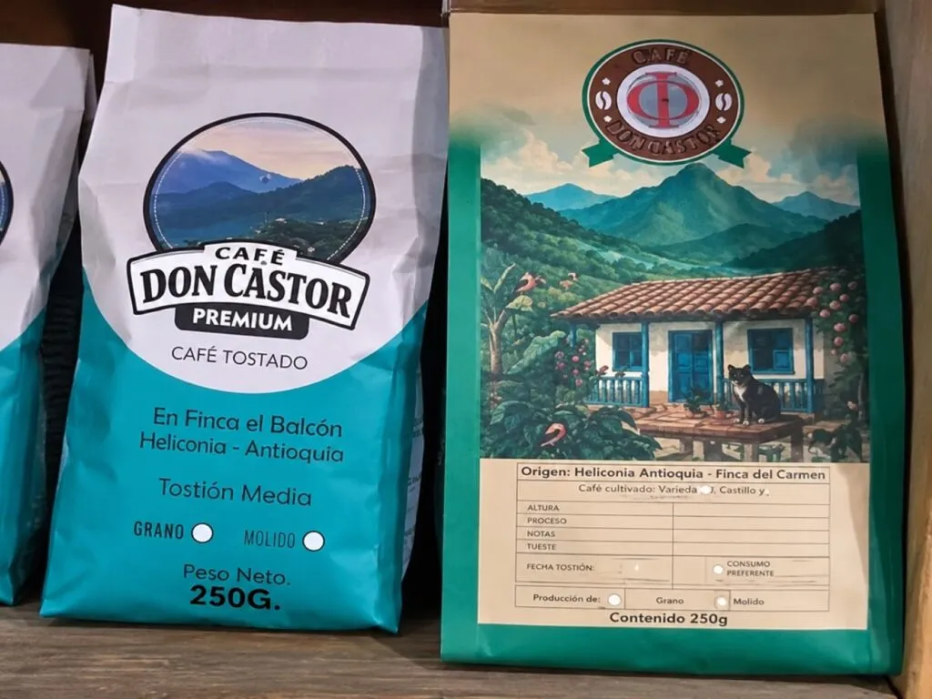 Café Don Castor es el emprendimiento cafetero desarrollado por Tatiana Bedoya y su familia en Antioquia, Colombia.