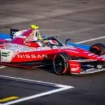 Monoplaza eléctrico Nissan GEN4 preparado para la nueva temporada de Fórmula E.