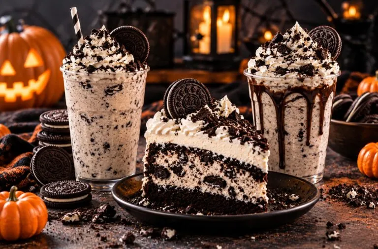 Oreo y Portillo’s lanzan postres de Halloween en Estados Unidos con pastel y malteadas disponibles por tiempo limitado.