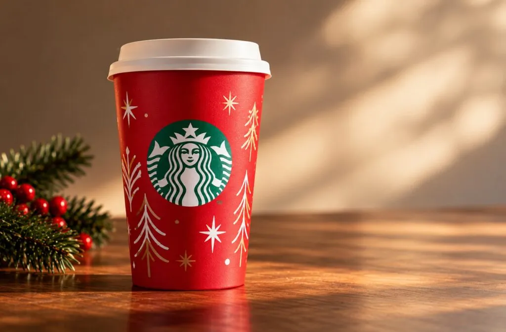 Starbucks Red Cup Day 2026 regresará con vasos reutilizables para impulsar su campaña comercial de temporada.